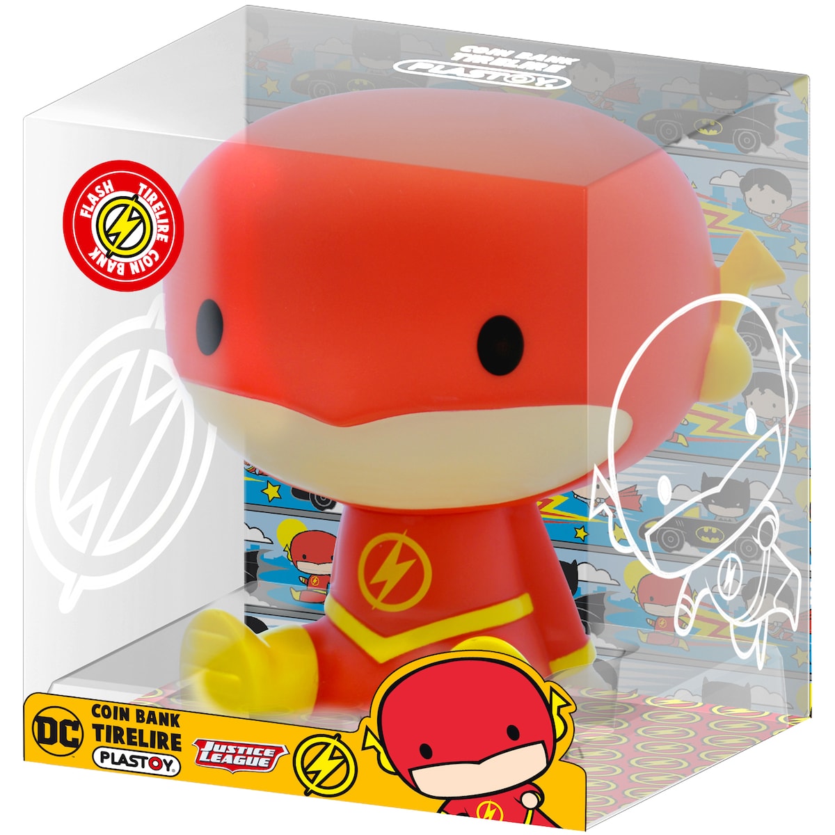 Plastoy Chibi The Flash sparegris