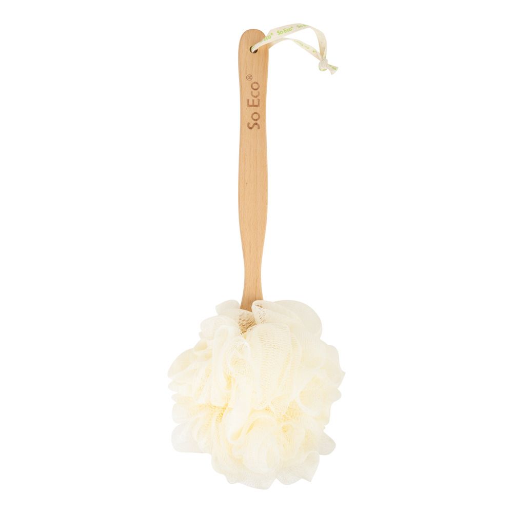 So Eco Long Handle Shower Pouf