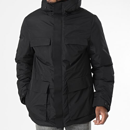 Parka Capuche XZ-62152 Noir
