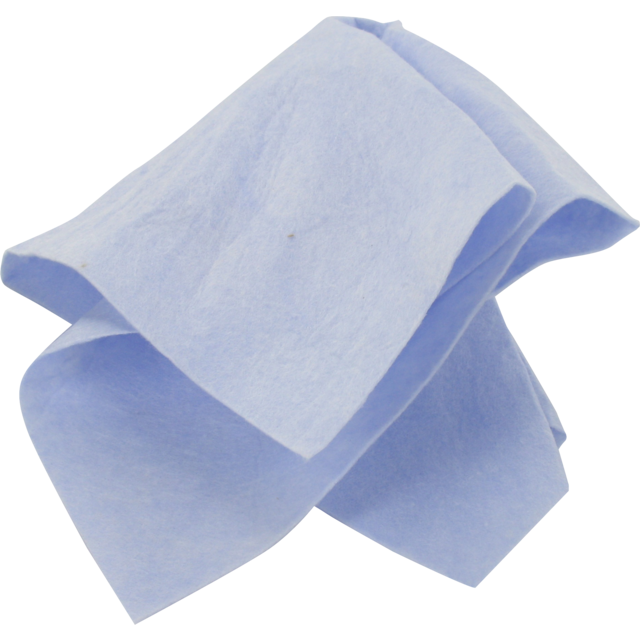 Werkdoek, pP, 38x40cm, blauw
