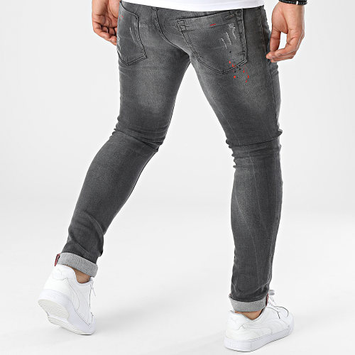 Jean Skinny 694 Gris Anthracite