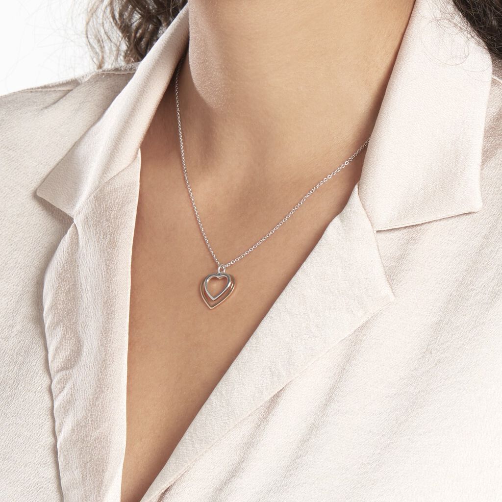 Collier Argent Bicolore Fethi
