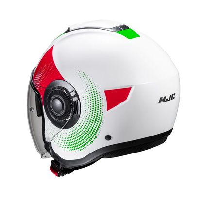 Casque Hjc I40N - PYLE - Blanc / Vert