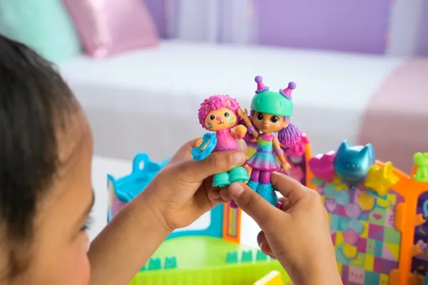 Gabby's Dollhouse Rooftop Roller Party Playset