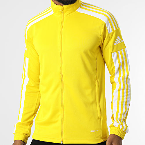 Veste Zippée A Bandes GP6465 Jaune