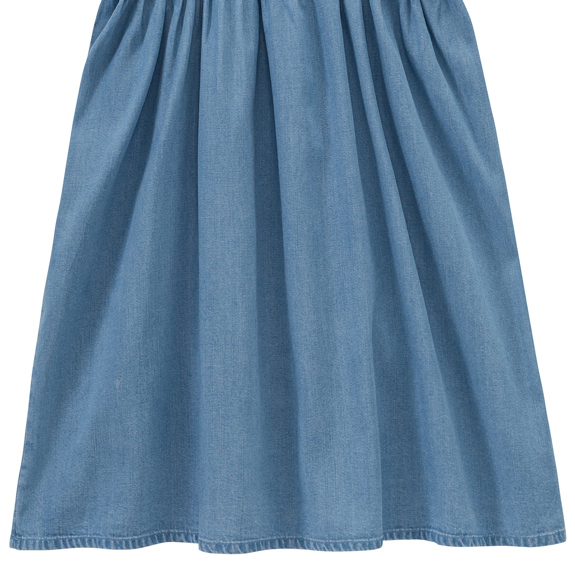 Jonas Nielsen Mädchen Kleid mit Flügelärmeln hellblau