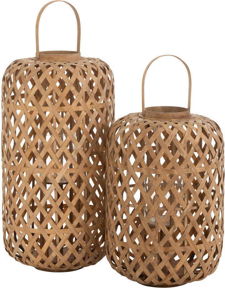 Jolipa windlicht naturel D 35 H 85 cm