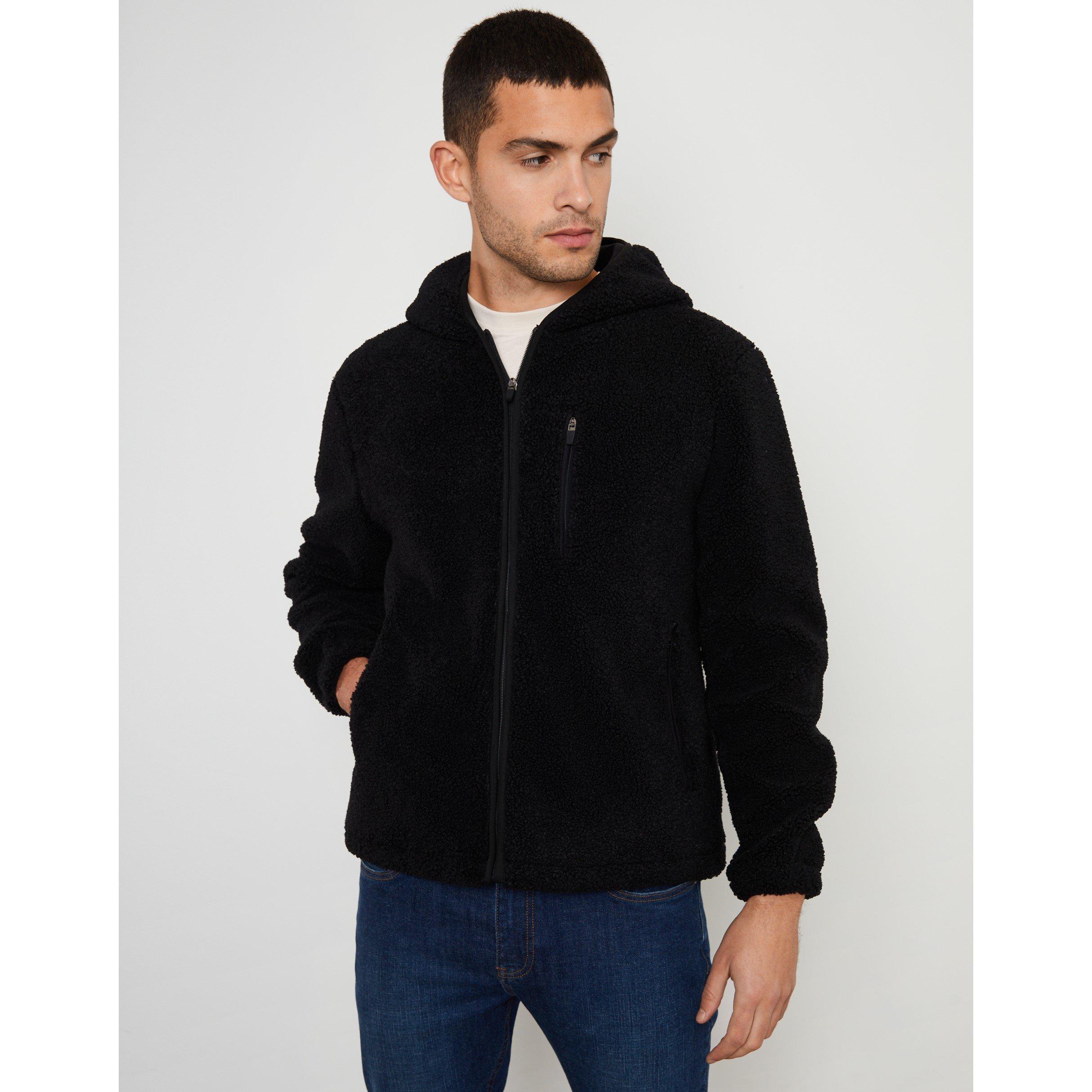 Threadbare Through Borg Hoodie Mens