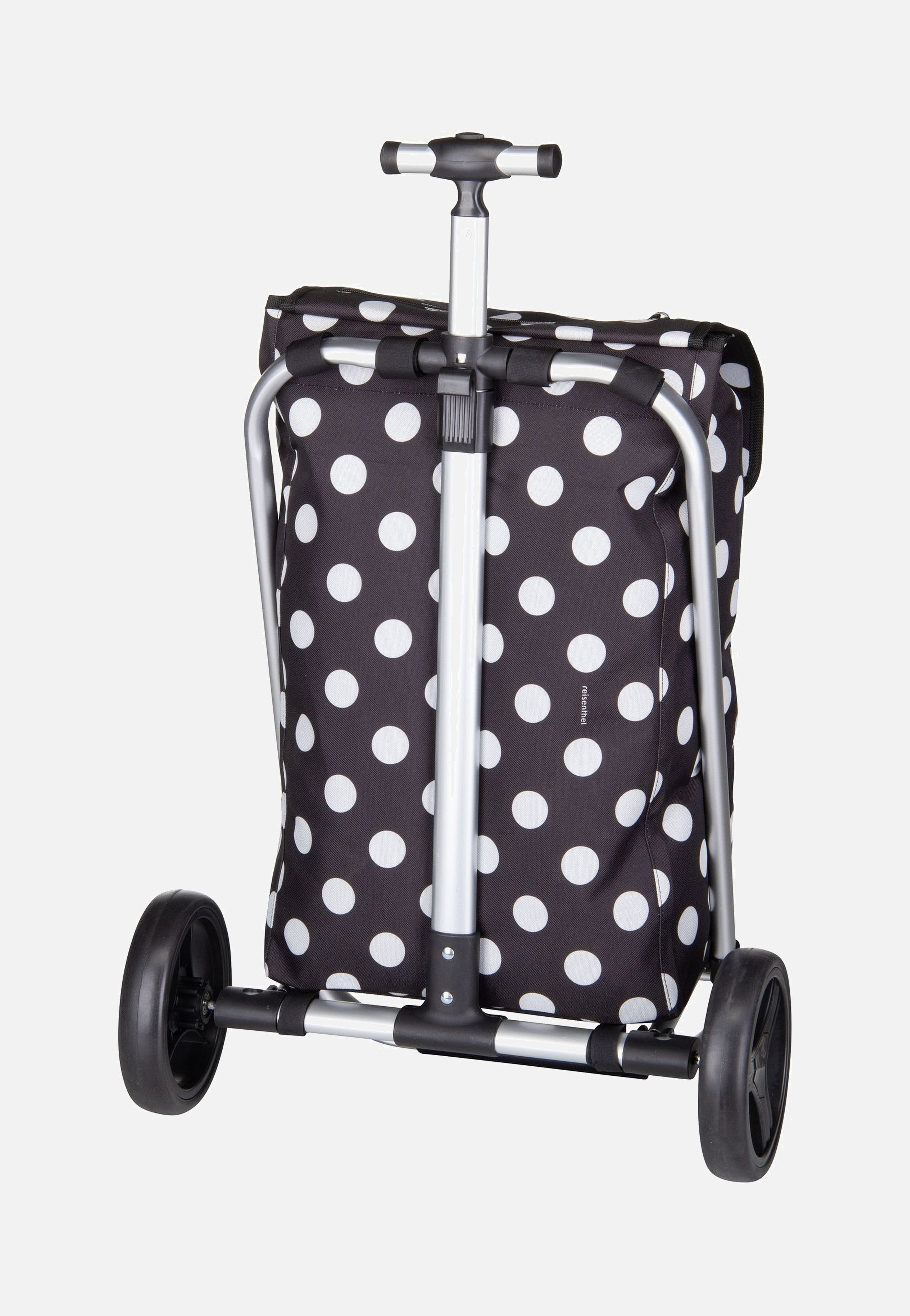 shopping Dots White - Einkaufstrolley
