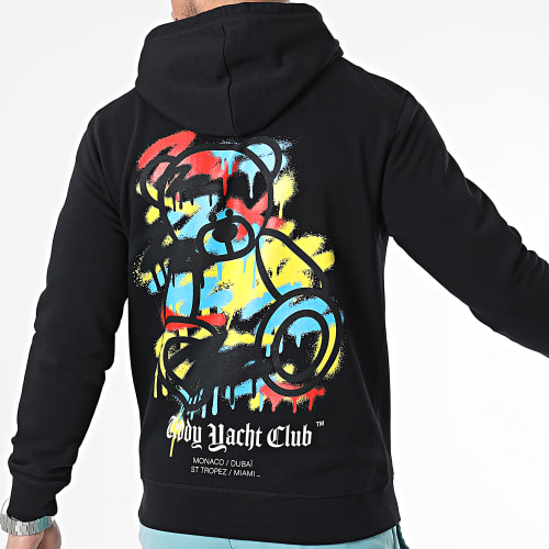 Sweat Capuche Primary Bombing Noir
