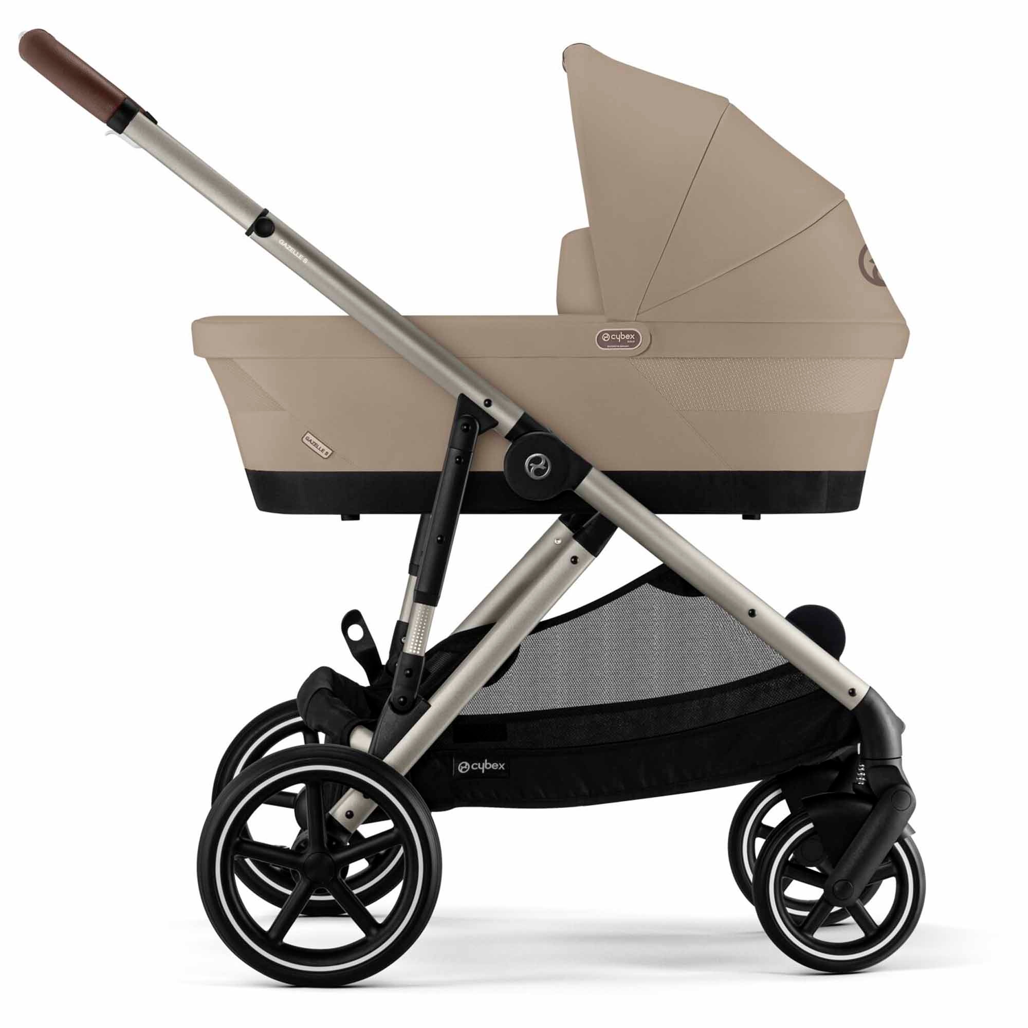 Cybex Gazelle S reiswieg Almond Beige - reiswiegen - Prénatal