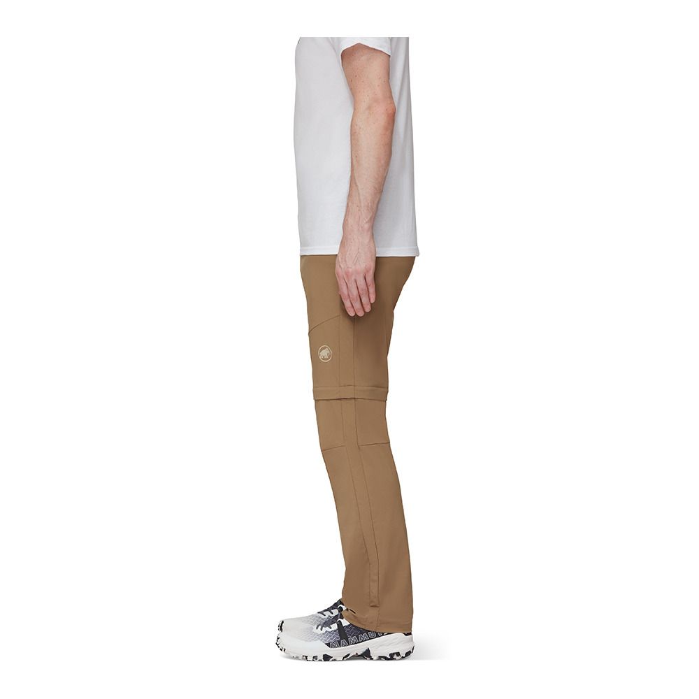 Mammut HIKING ZIP OFF - Pantalon convertible Homme dark sand