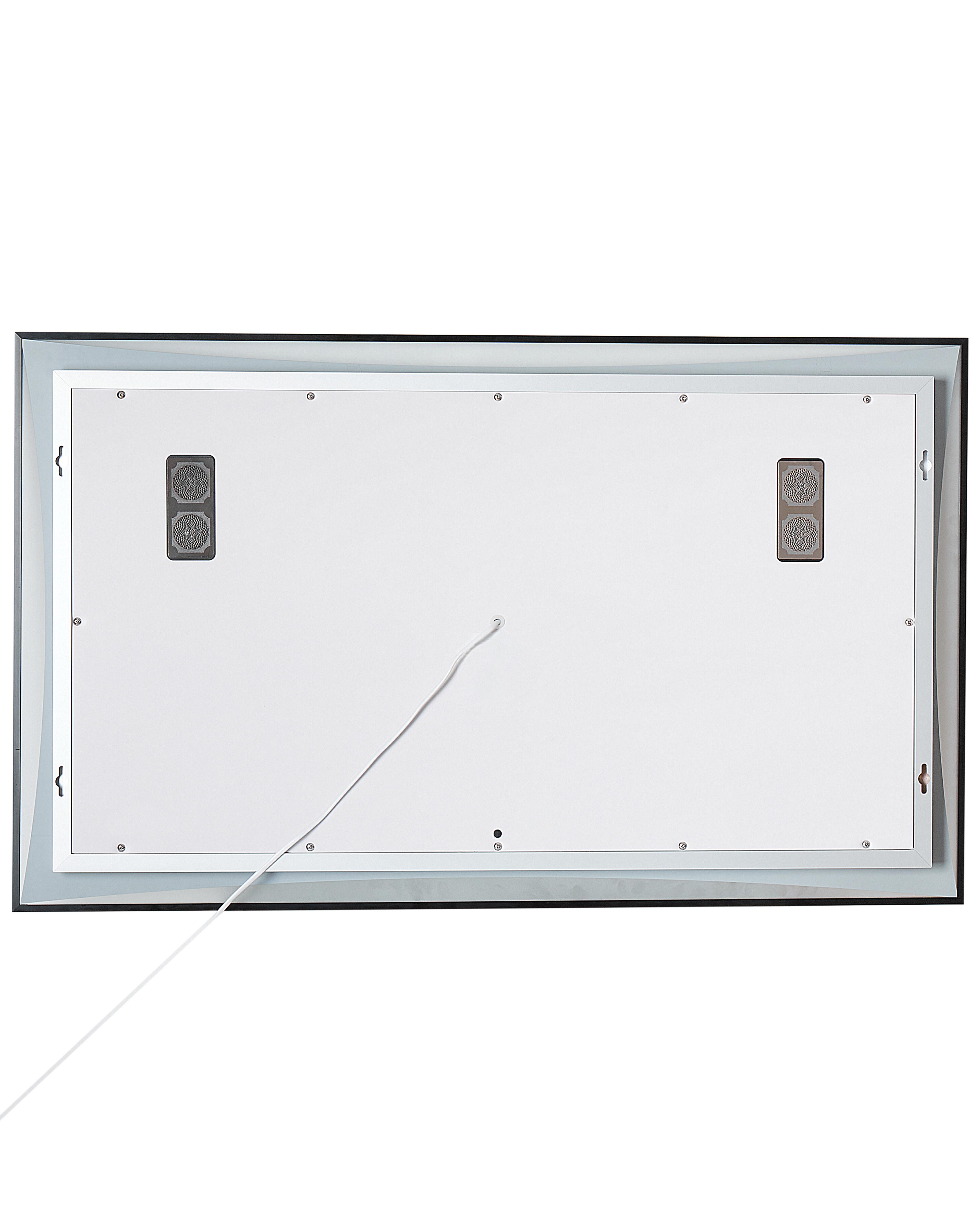 LED badkamerspiegel ONLAY 100 cm 60 cm Zilver