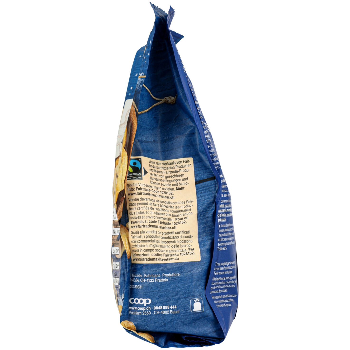 Fairtrade Cashews gesalzen
