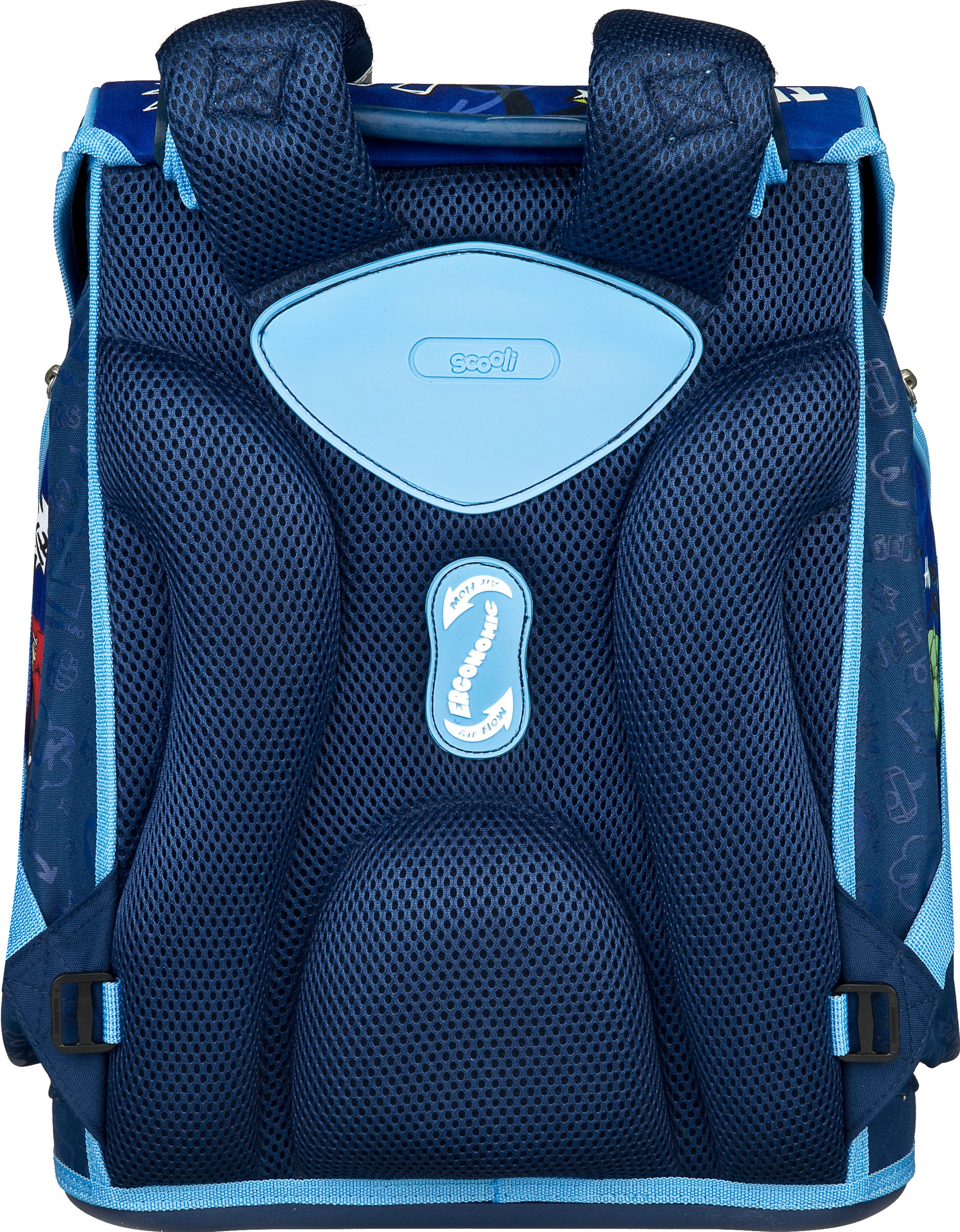 Scooli Schulranzen »EasyFit,  Avengers« Reflektoren