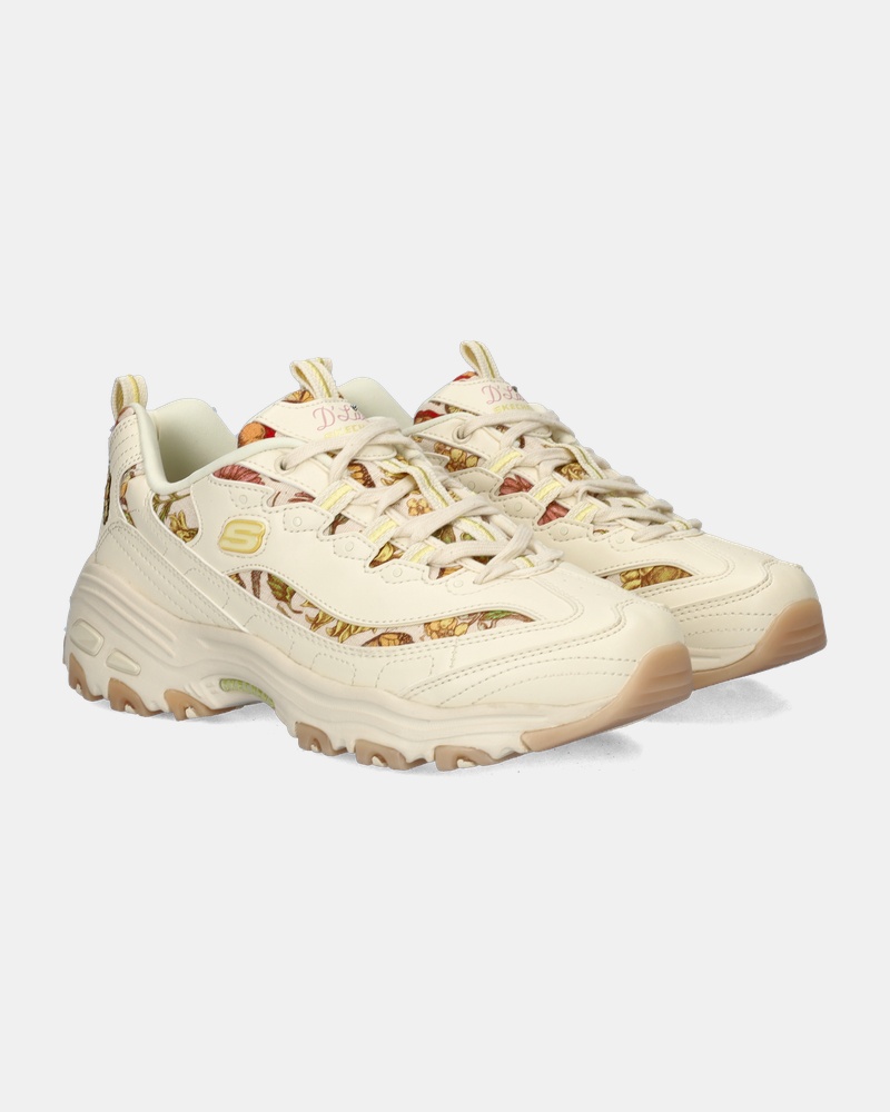 Skechers D'Lites Fly Forward Dad Sneakers  - beige
