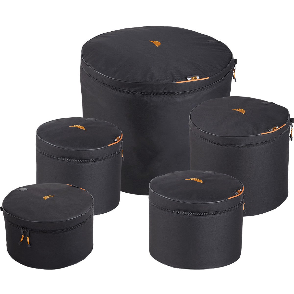 Tobago APFU20 Fusion drumhoezenset voor 20, 14, 12, 10 en 14 inch