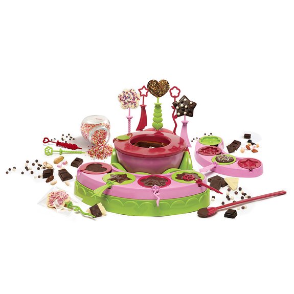Fabrique de sucettes chocolatées