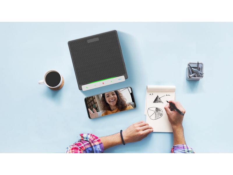 Huawei M100 Pro USB/Bluetooth-Konferenz-Freisprecheinrichtu M100 Pro Omnidirektionale USB/Bluetooth-Konferenz-Freisprecheinrichtung