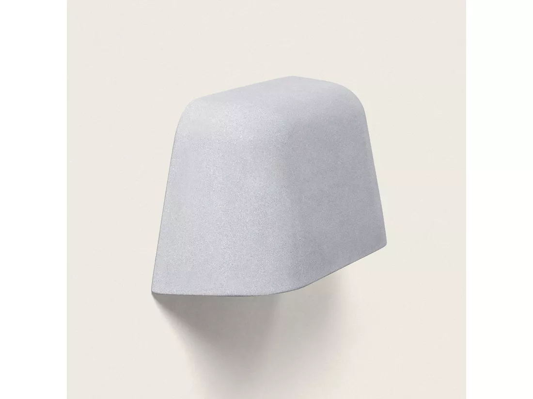 Applique Murale Extérieure LED 8W Ciment Maesy Gris Pierre