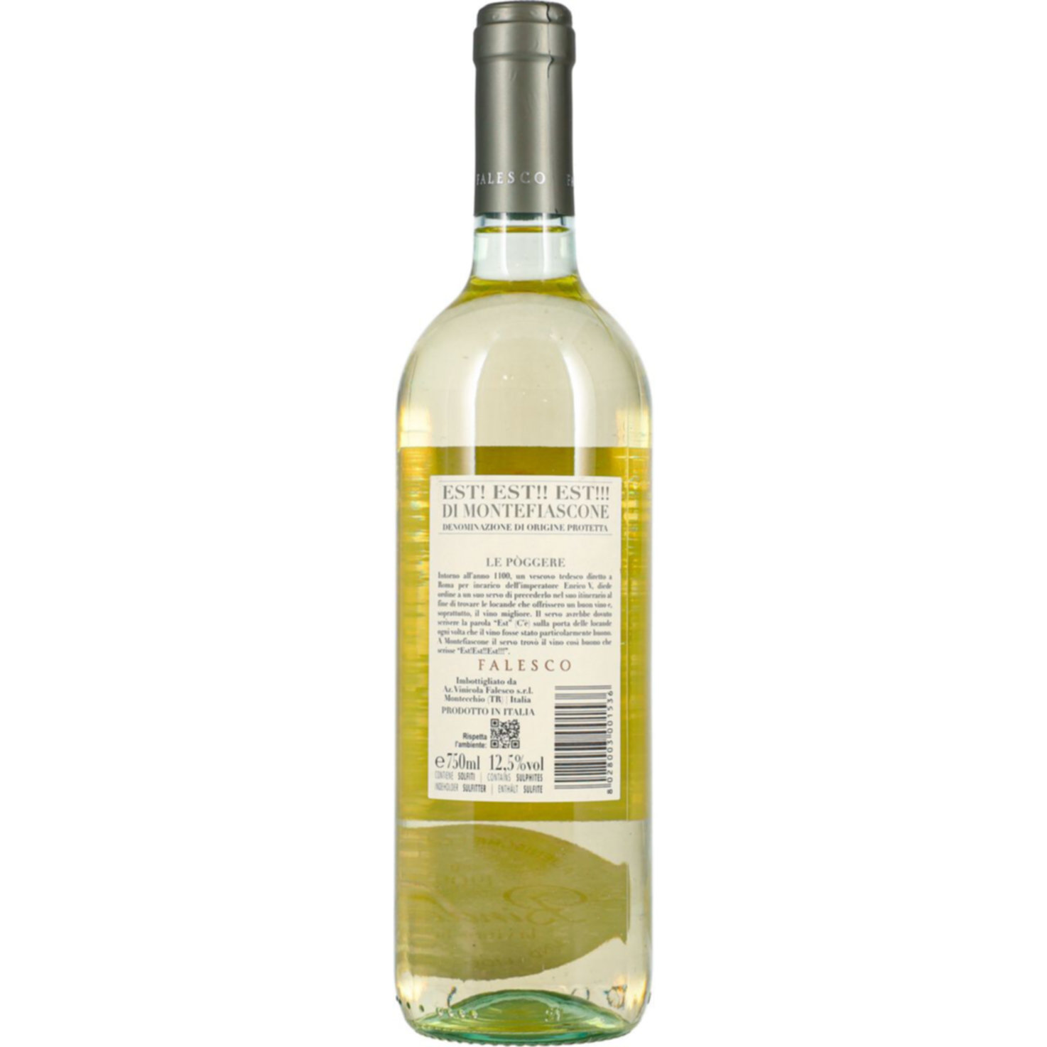 Latium Est! Est!! Est!!! di Montefiascone DOP Le Pòggere Falesco -75cl