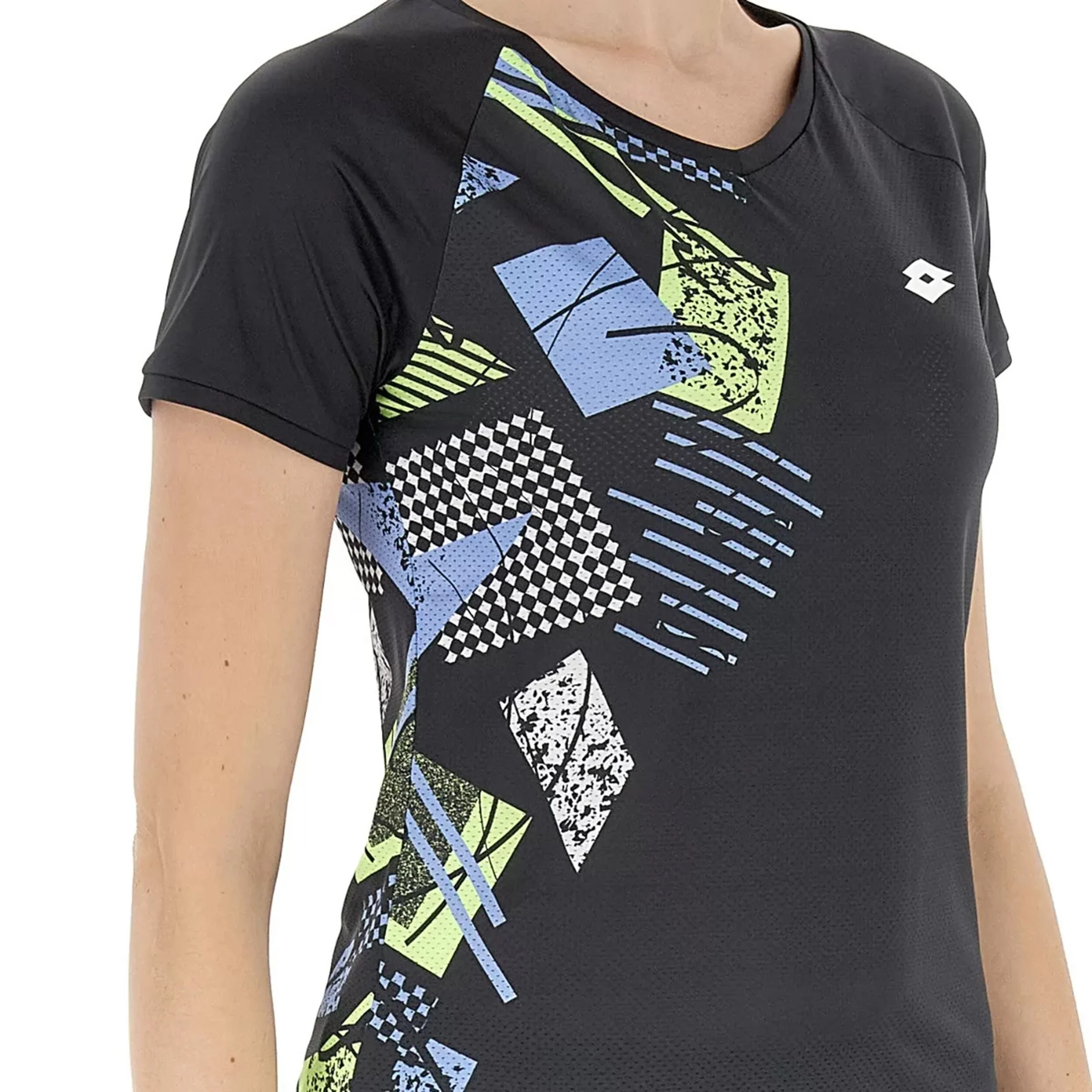 Lotto Tech W I D5 T-shirt Femmes - Noir