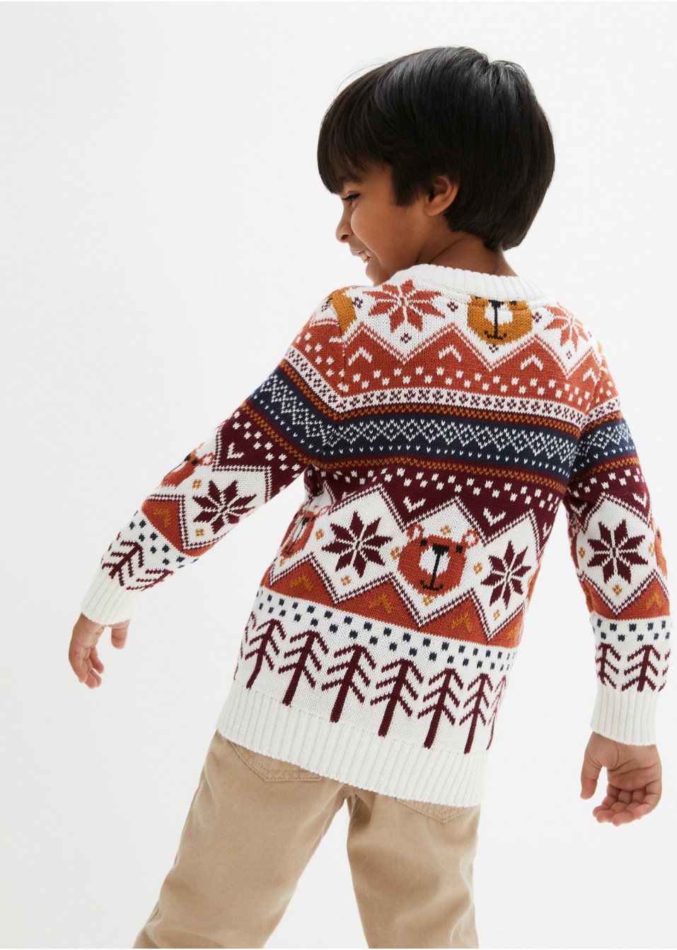 Pull en maille coton garçon