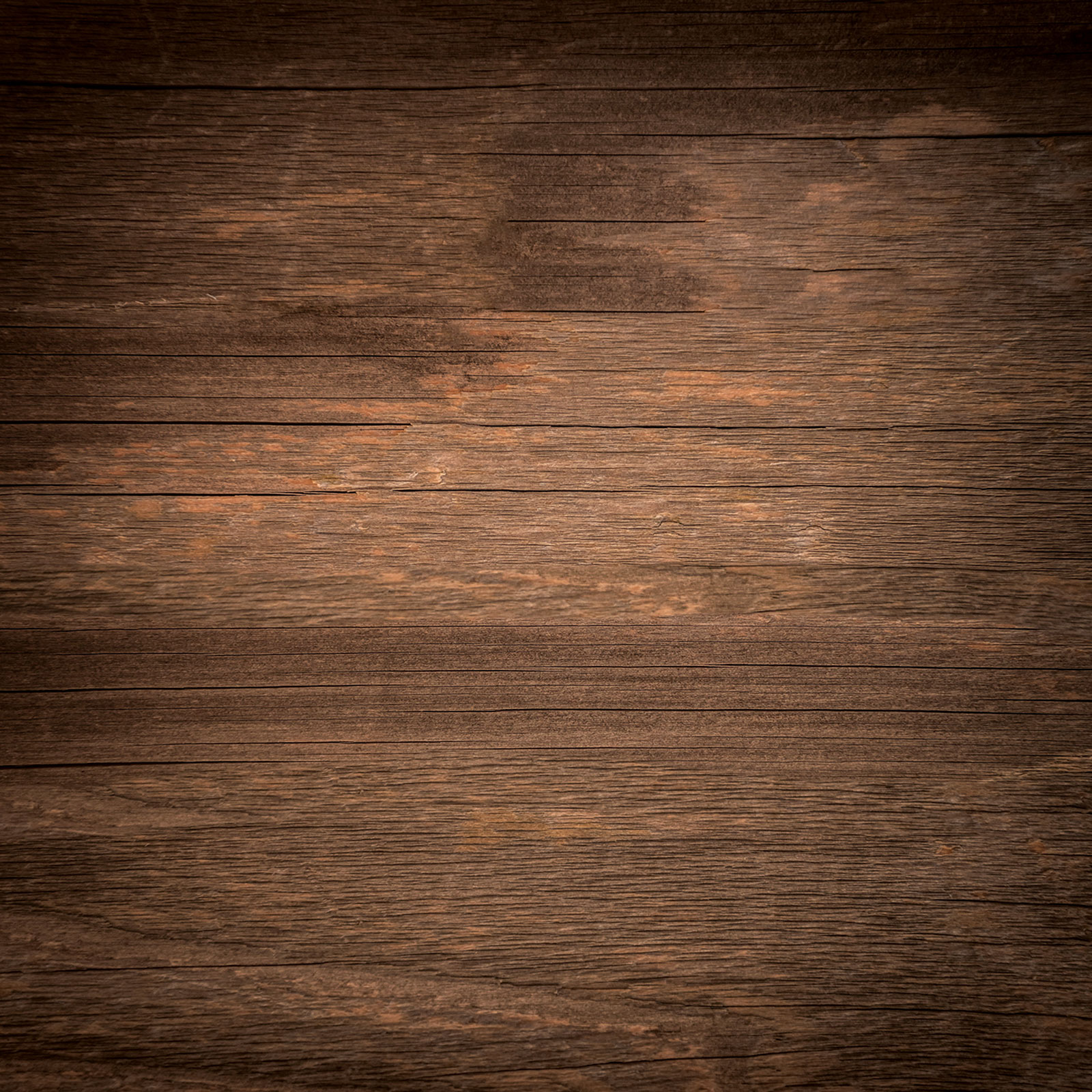 Glas-Magnettafel - Holzoptik - braun - 50x50 cm