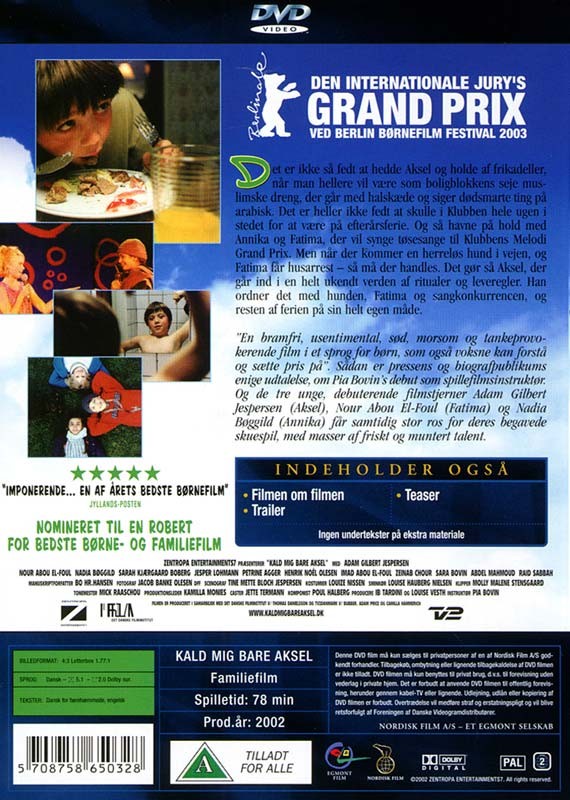 Kald mig bare Aksel - DVD
