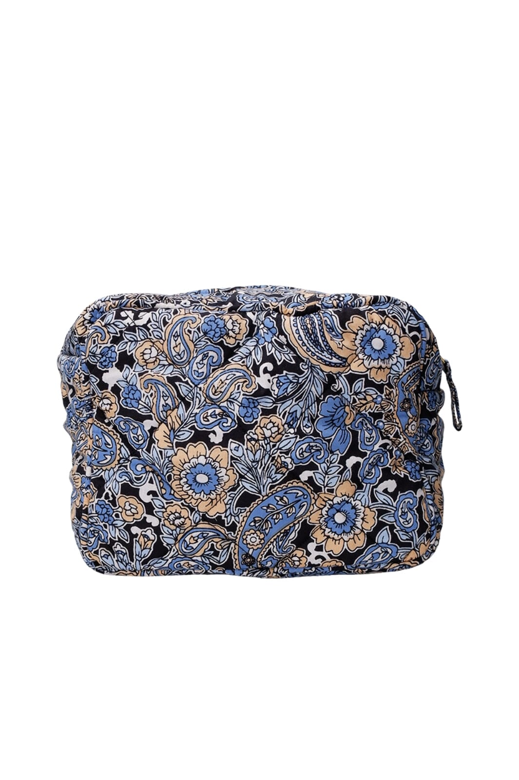 Black Colour Bcnorma Makeup Bag 7009 paisley