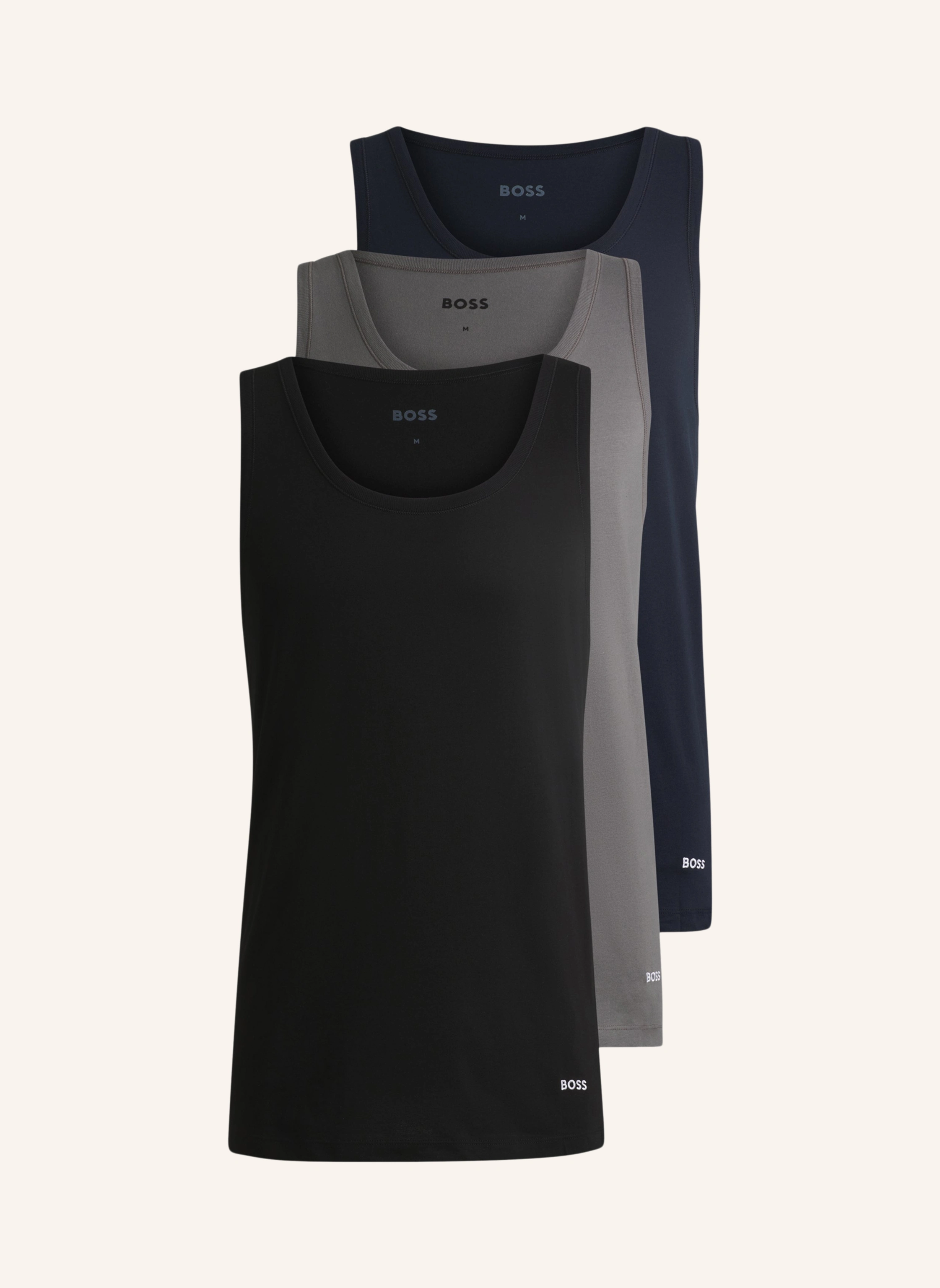 BOSS Unterwäsche Top TANK TOP 3P CLASSIC Regular Fit
