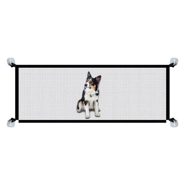 Sammenklappeligt hegn til hund kat kæledyr mesh hegn 180*72CM