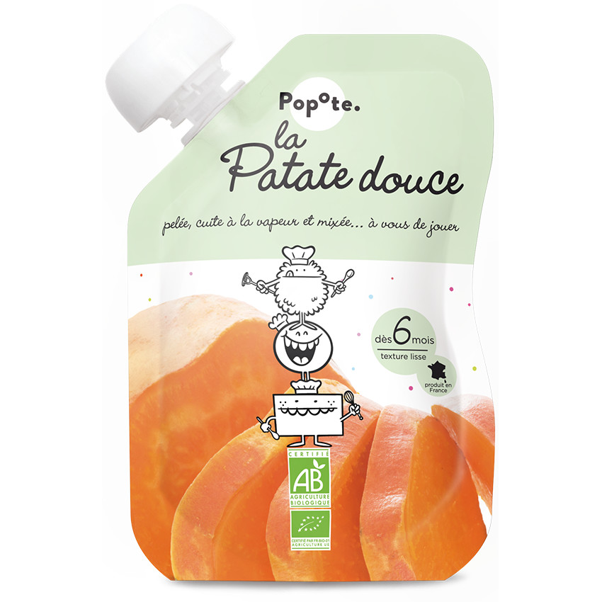 Gourde à la patate douce bio - 120g