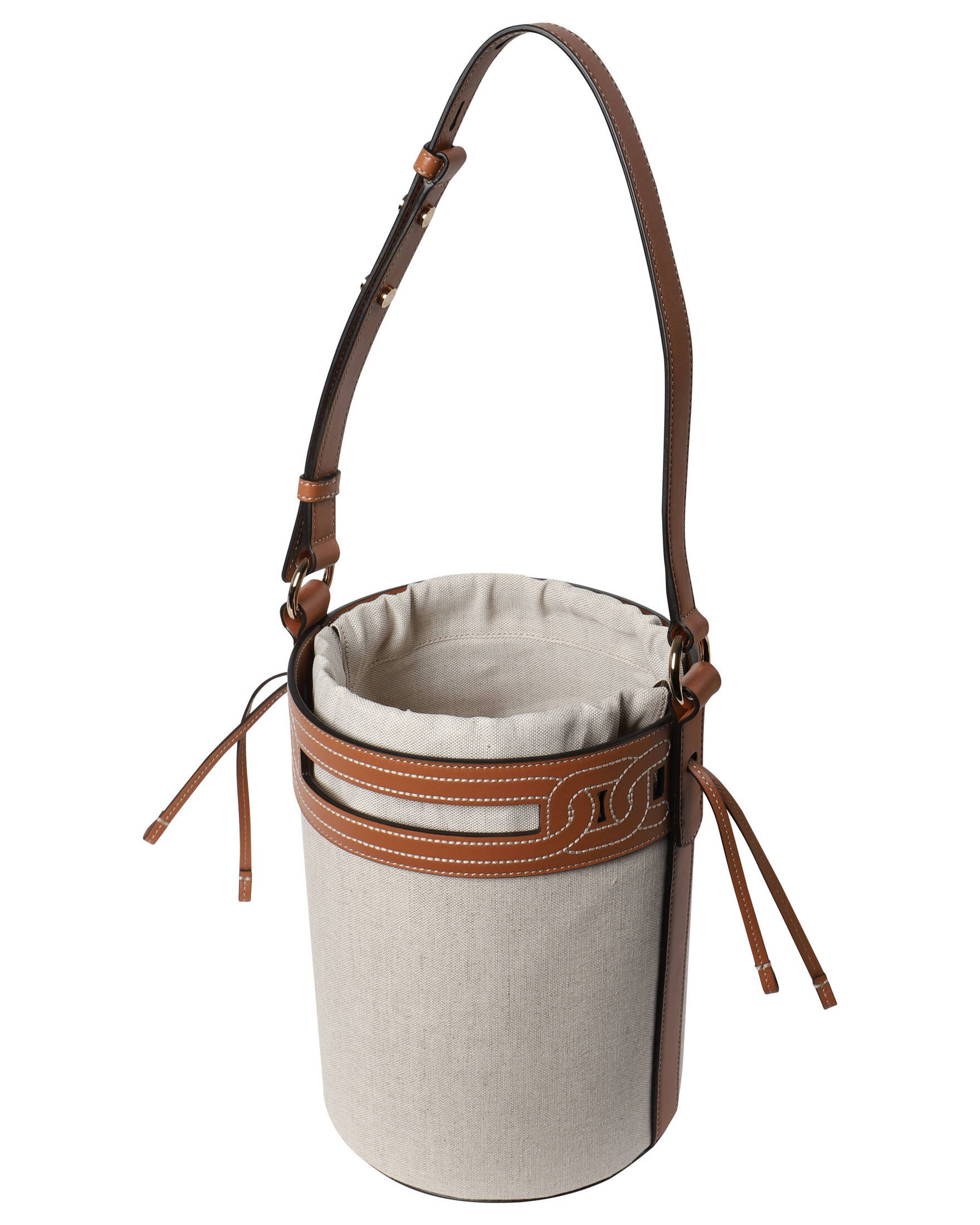 TOD´S| Damen Beuteltasche KATE aus Kalbsleder und Canvas