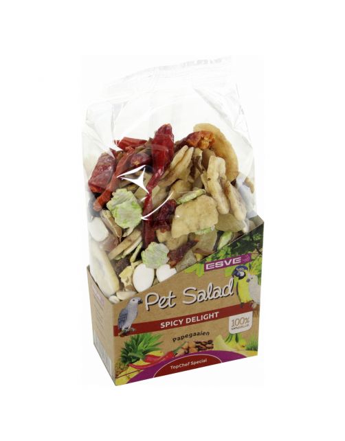 Esve Pet Salad Spicy Delight  Vogels - Vogelsnack - 175 g