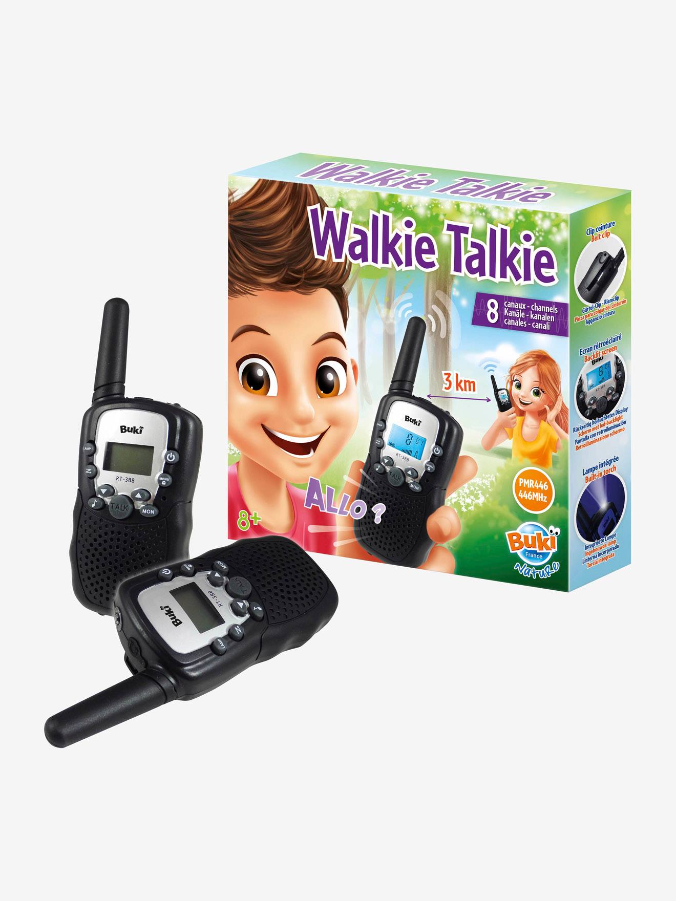 Walkie-talkie preto BUKI