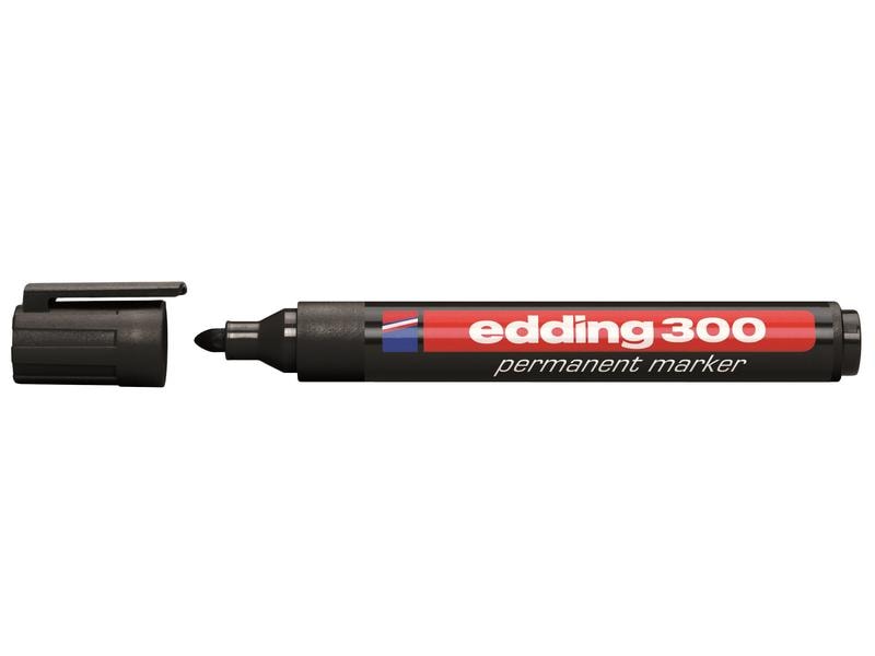 edding Permanent-Marker 300 Schwarz Permanentmarker