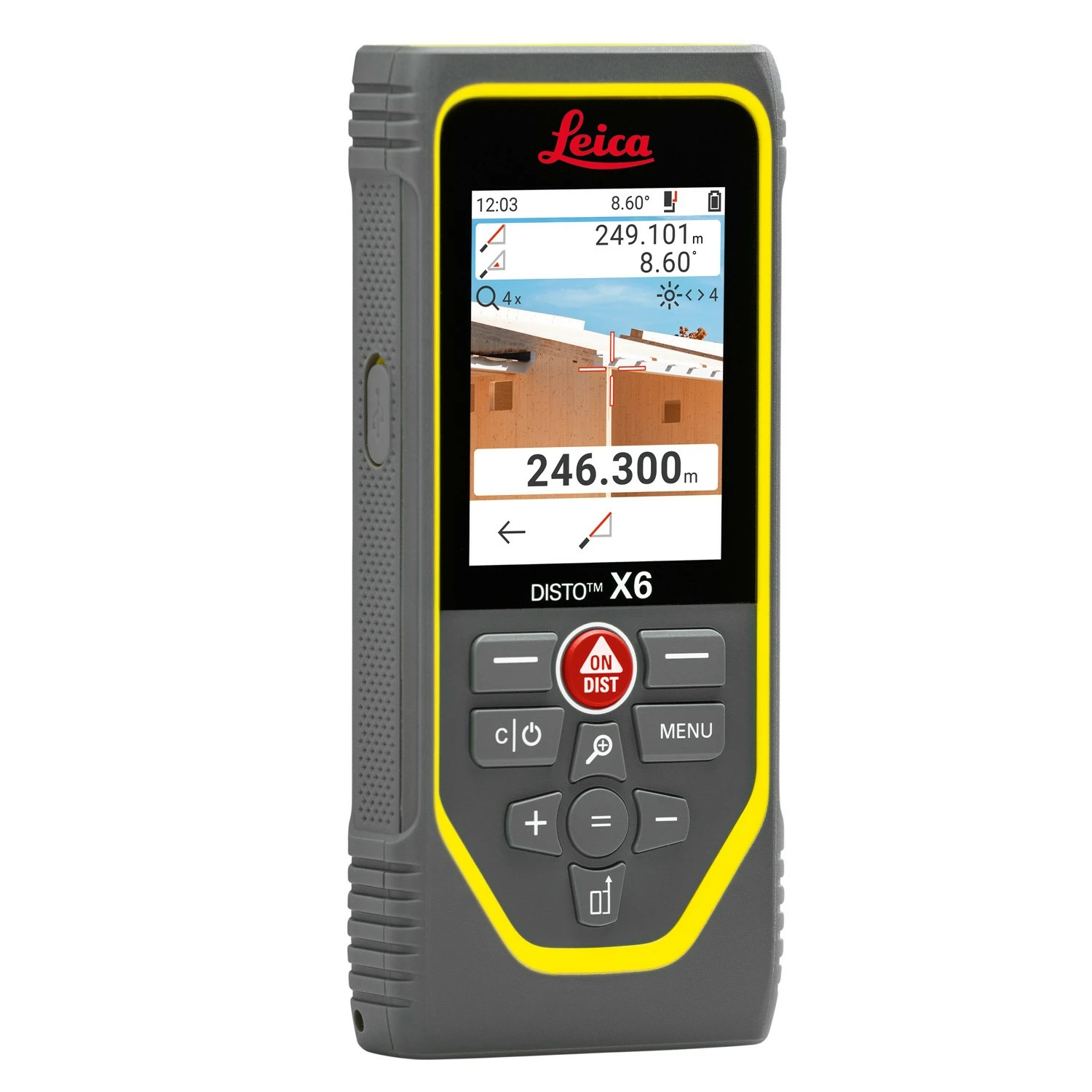 Leica Disto X6 Afstandsmeter in tas - Bluetooth - 250m - IP65