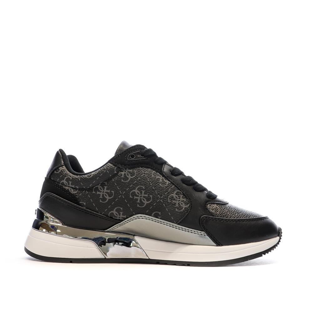 Guess Baskets Noires Femme Guess Moxea12