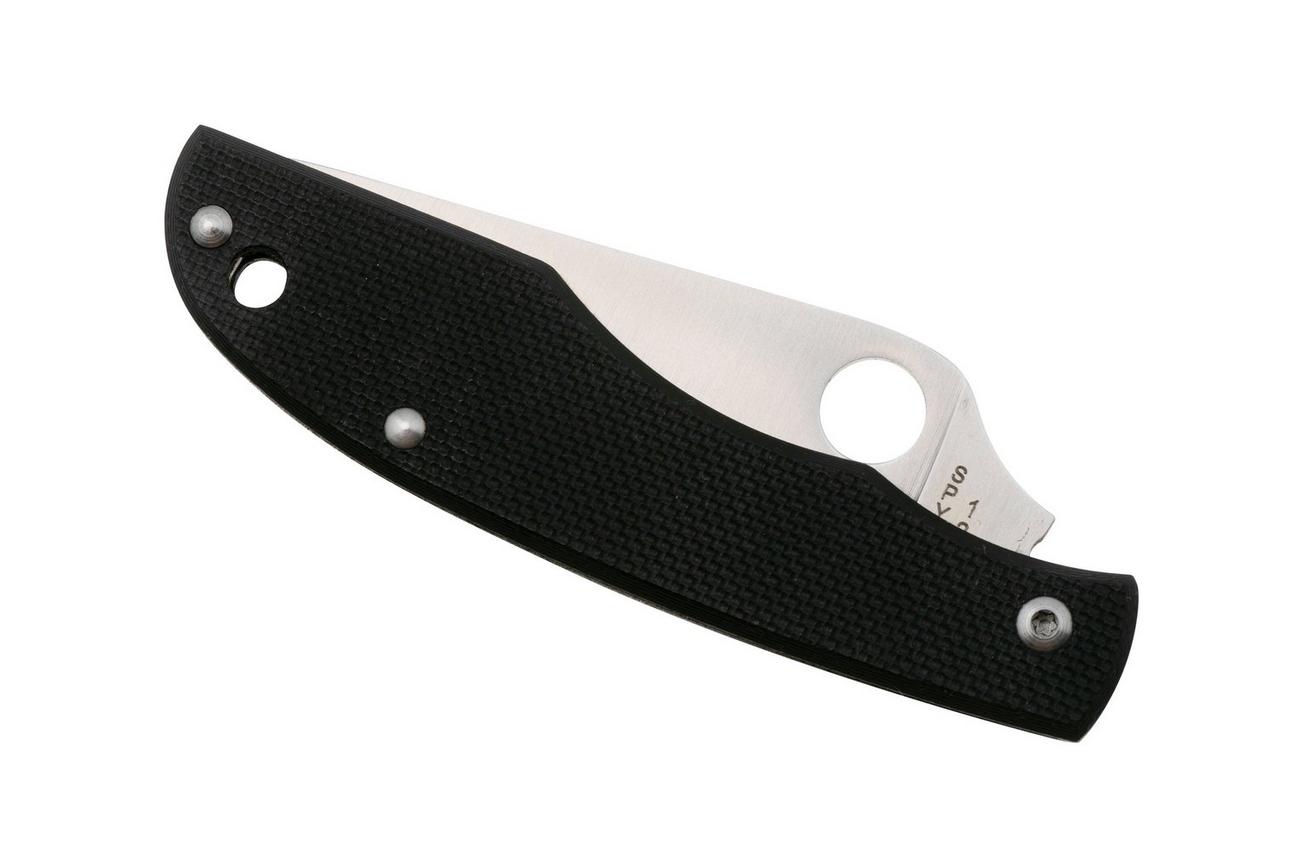Spyderco Grasshopper Black G10 C138GBKP sleutelhangerzakmes