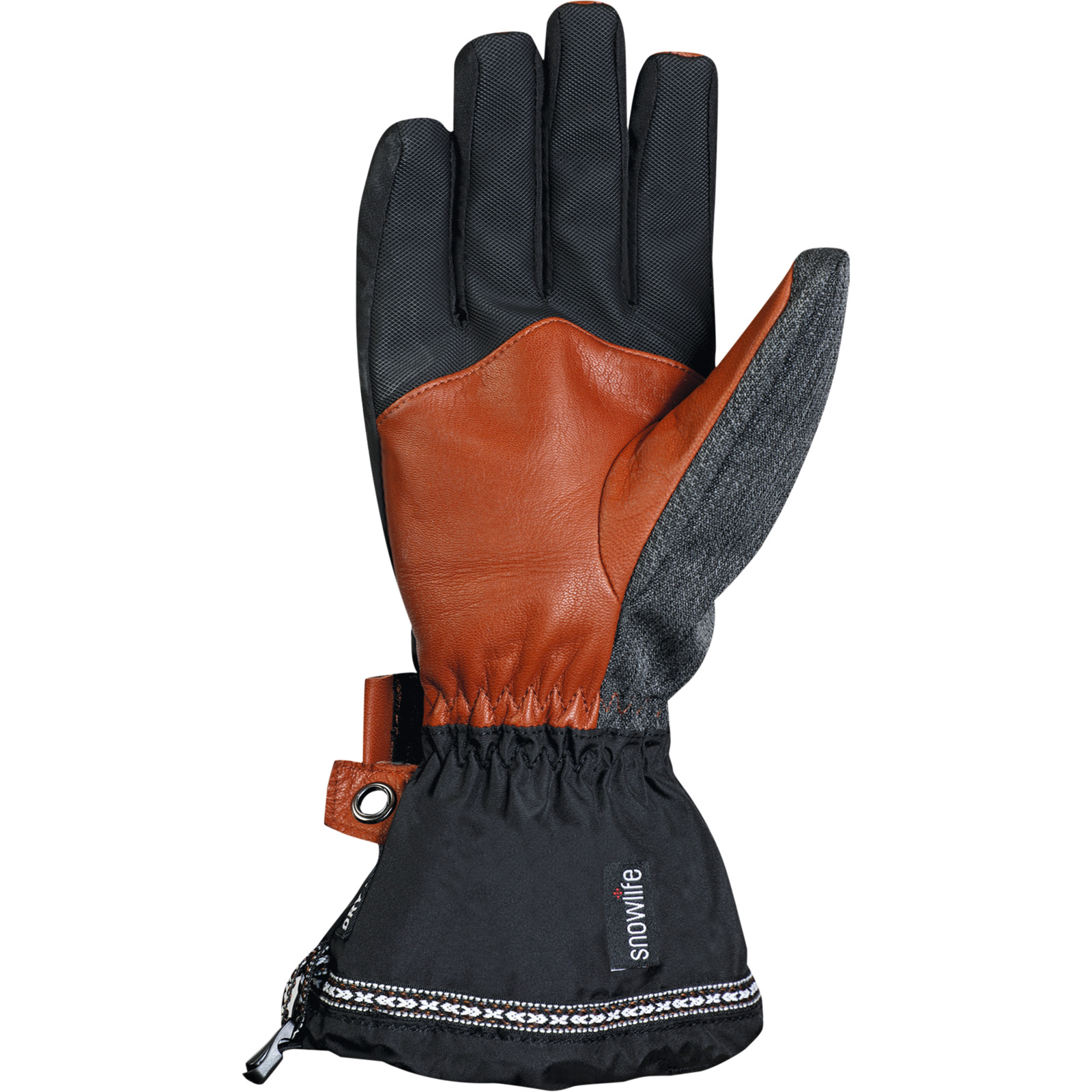 Snowlife JR Rider DT Glove J, schwarz, L