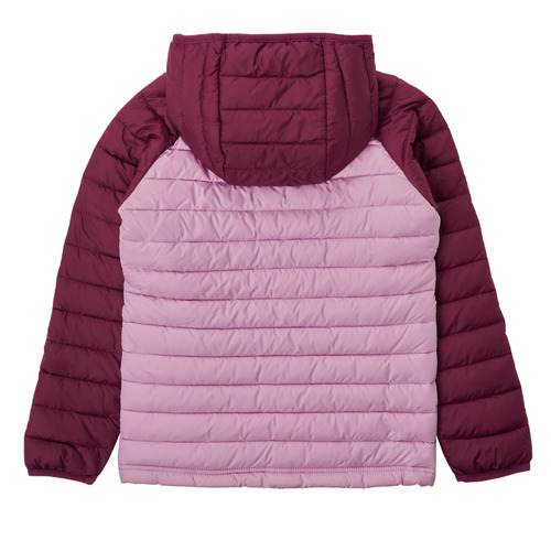 Columbia - POWDER LITE HOODED JACKET - Bordeaux / Rose