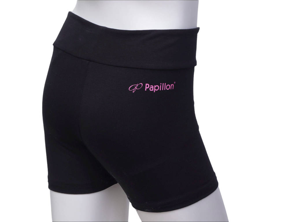 Papillon sportshort zwart/multi