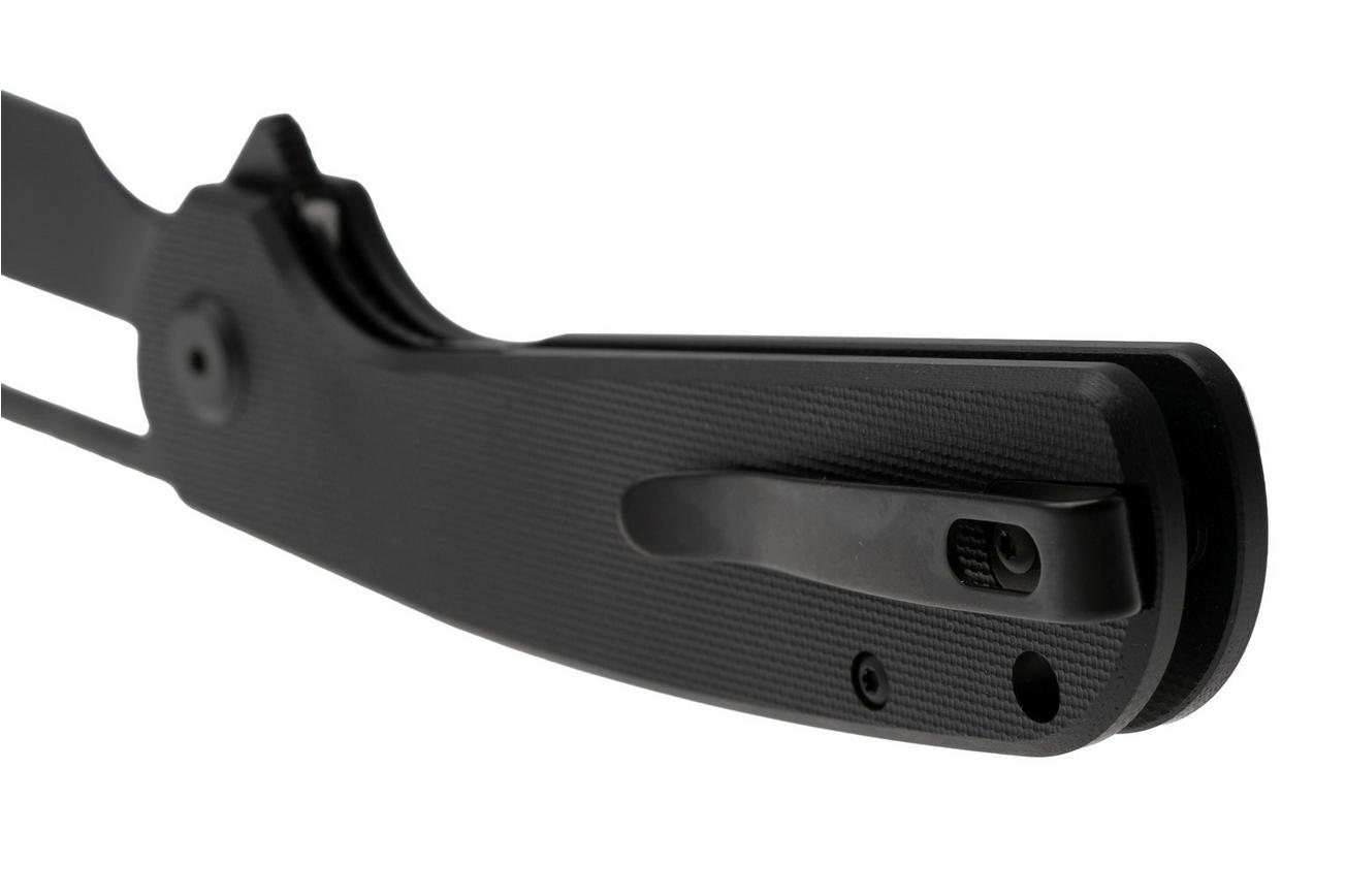 Eutektik Trinity TRI-BBW-R Blackwashed 14C28N, Black G10, zakmes