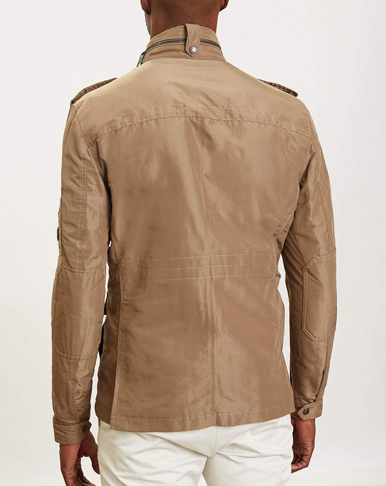 PARKA QUATRE POCHES BEIGE