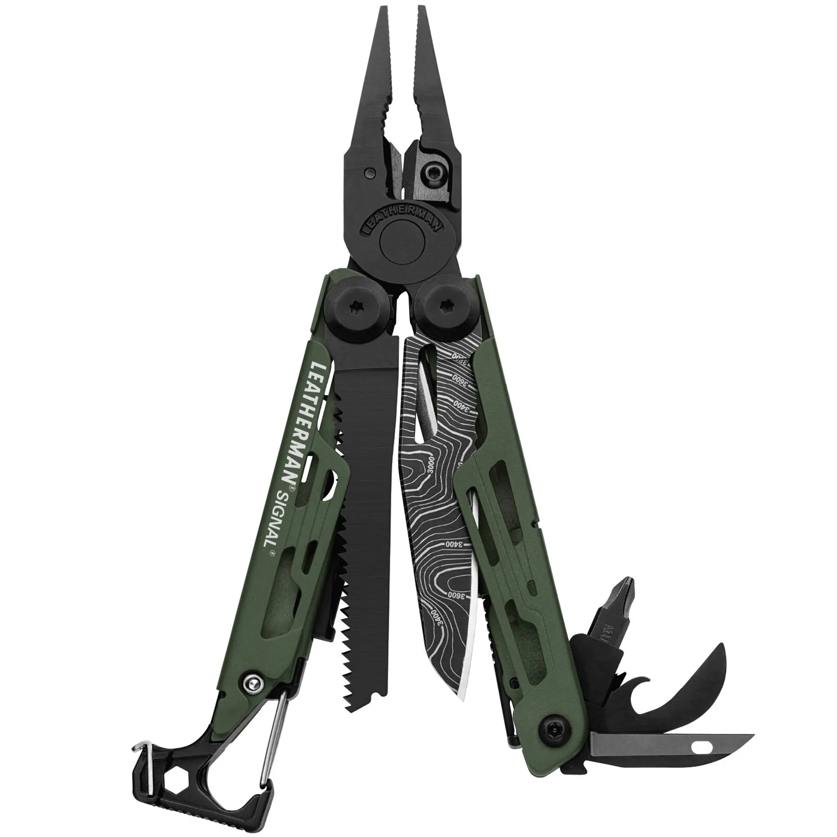 Leatherman Multiverktøy SignalTopo ES Green Topo