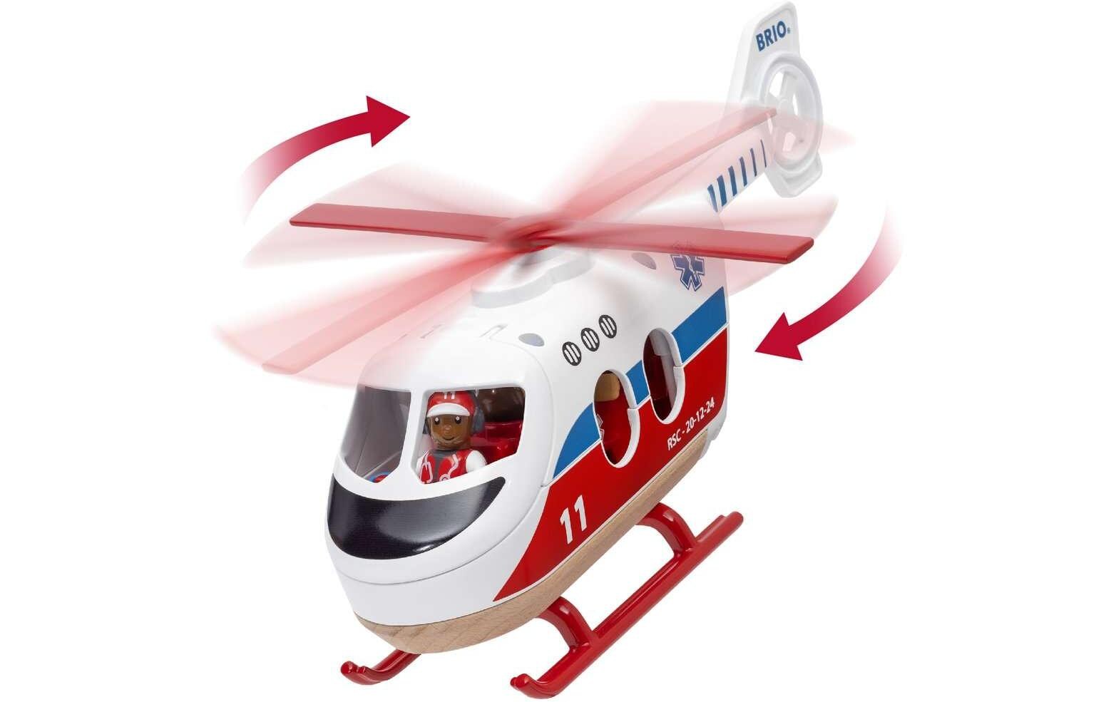 BRIO World RettungshubschrauberHubschrauber-Spielset