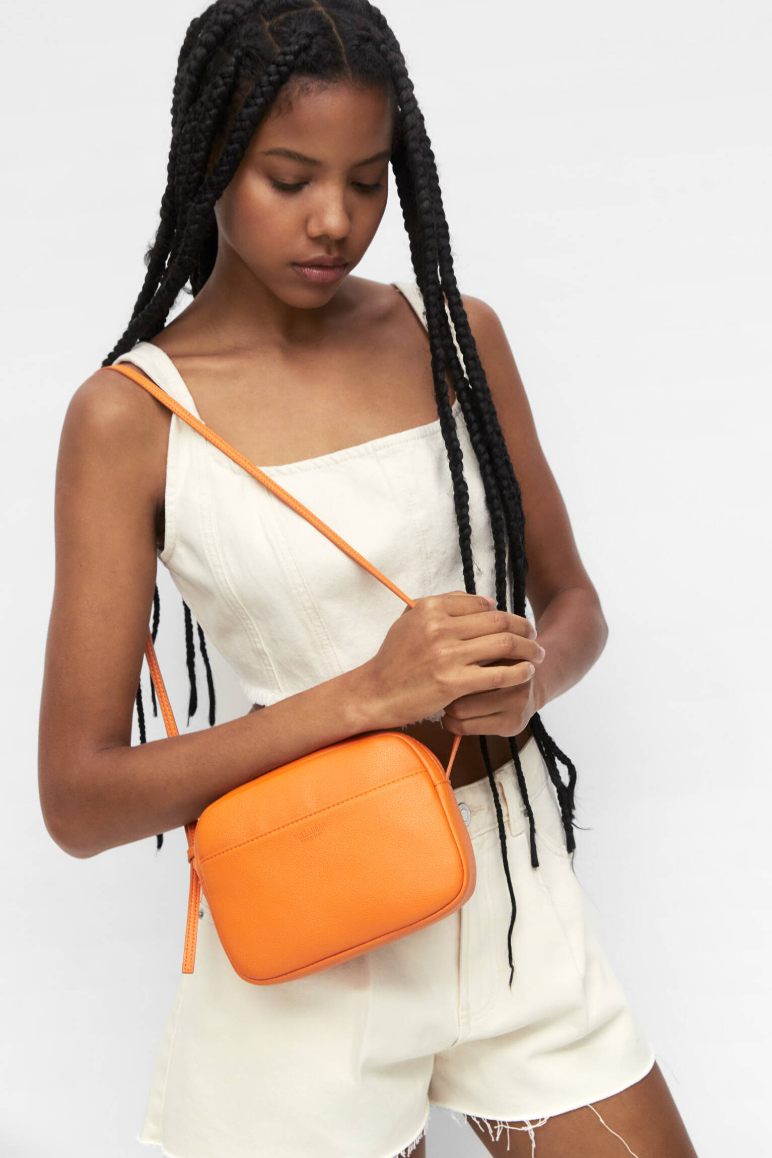 Mini Bolsa Transversal Urbana - Laranja