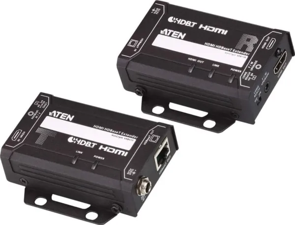 ATEN VE811 HDMI HDBaseT Extender - Sender og modtager - video/audio ekspander - HDMI, HDBaseT - op til 100 m