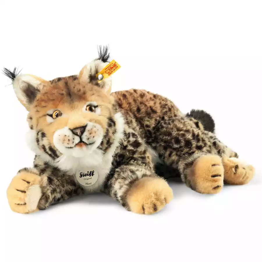 Steiff Luchs Mizzy beigebraun getigert,35 cm